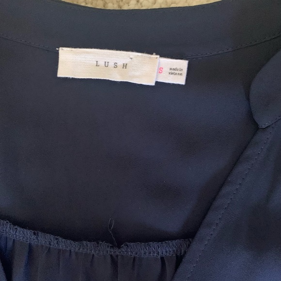 Navy blue polyester Lush dress. Size small - Picture 4 of 4